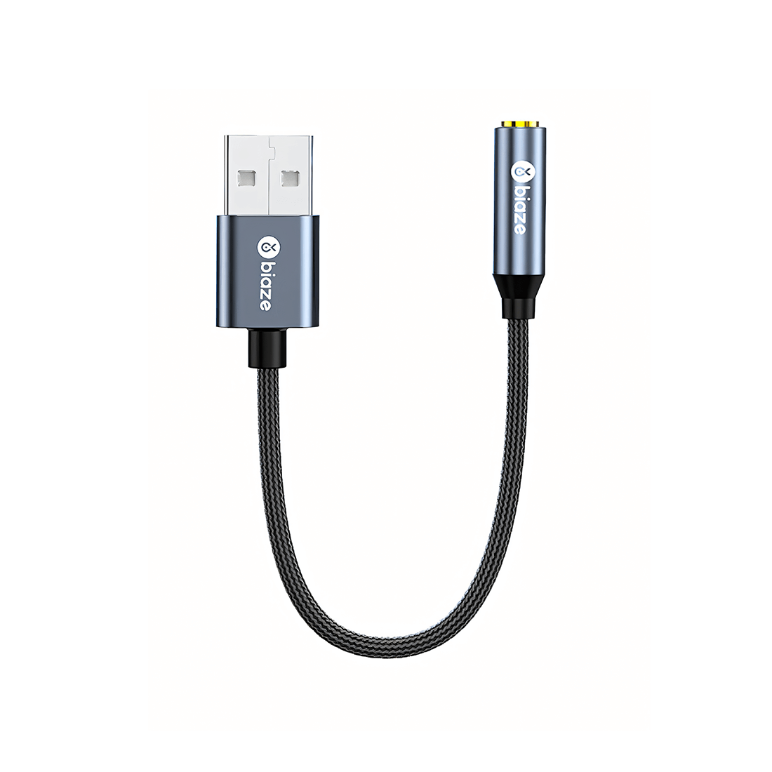 BIAZE USB to 3.5mm Jack Audio Adapter