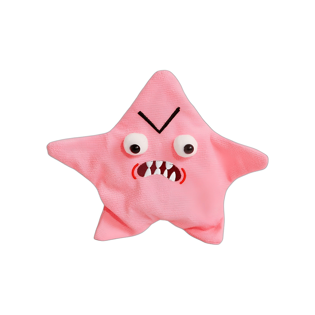 Crazy Patrick Star Plush Keychain