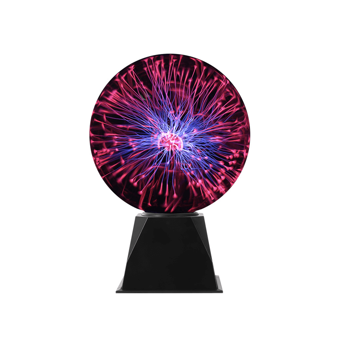 Glass Plasma Ball Sphere Lightning Light Lamp(8.0 Inches)