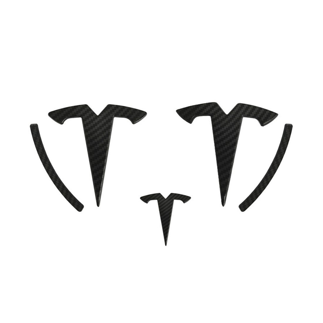 Logo Emblem Wrap Kit Stickers Decal for Tesla Model 3/Y