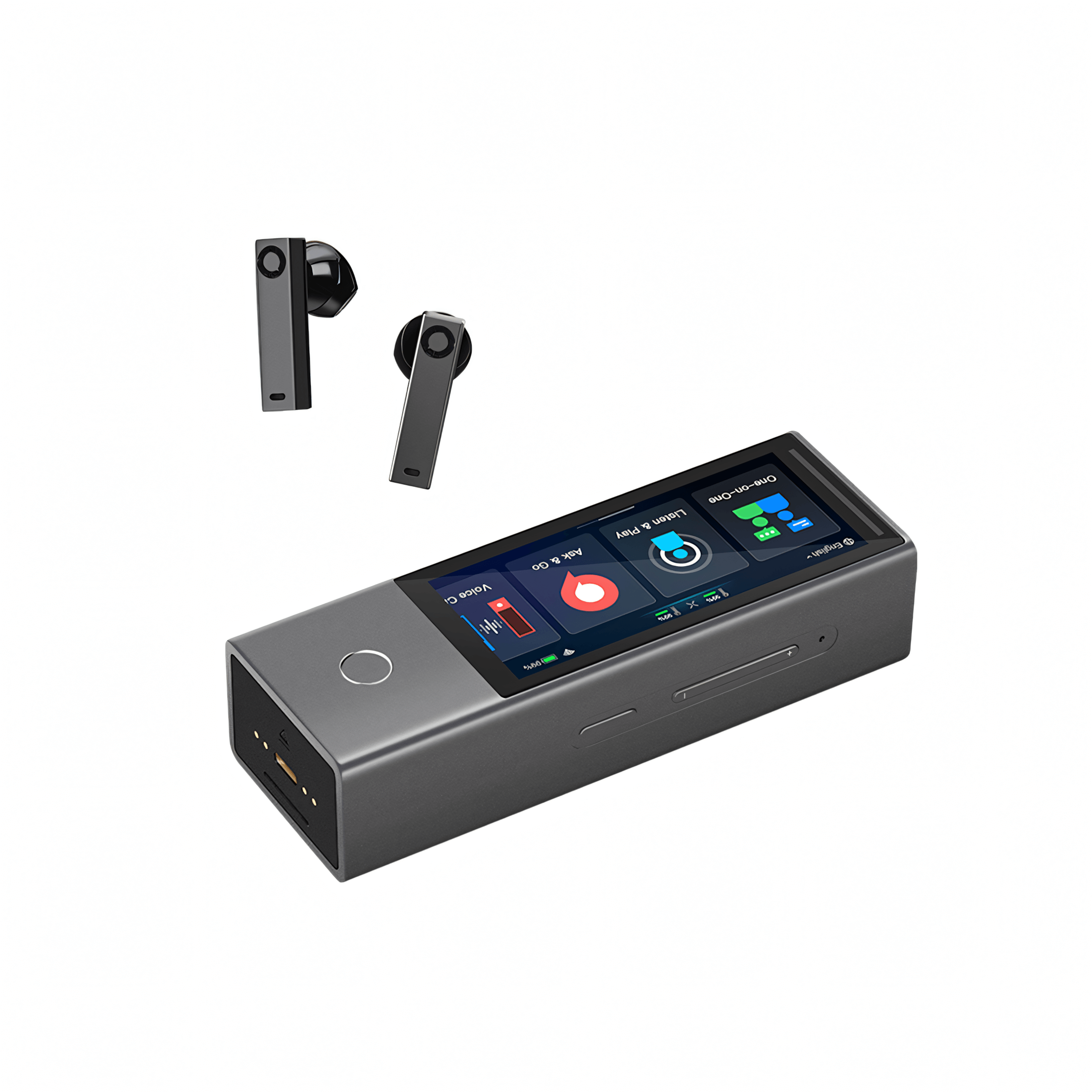 Timekettle X1 AI Interpreter Hub,Two Way Simultaneous Translator Earbuds