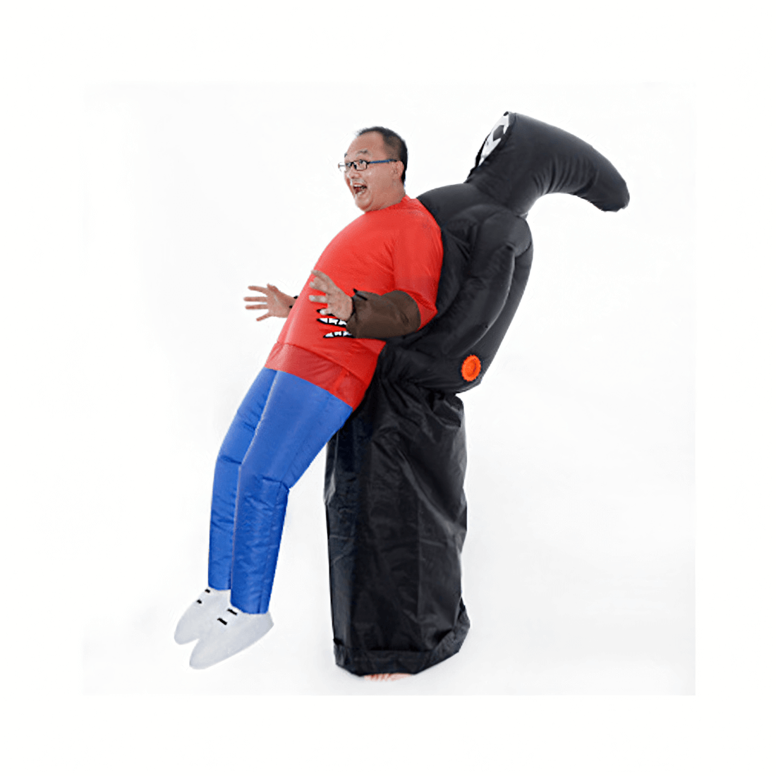 Halloween Inflatable Costume - Ghost Hugging Person